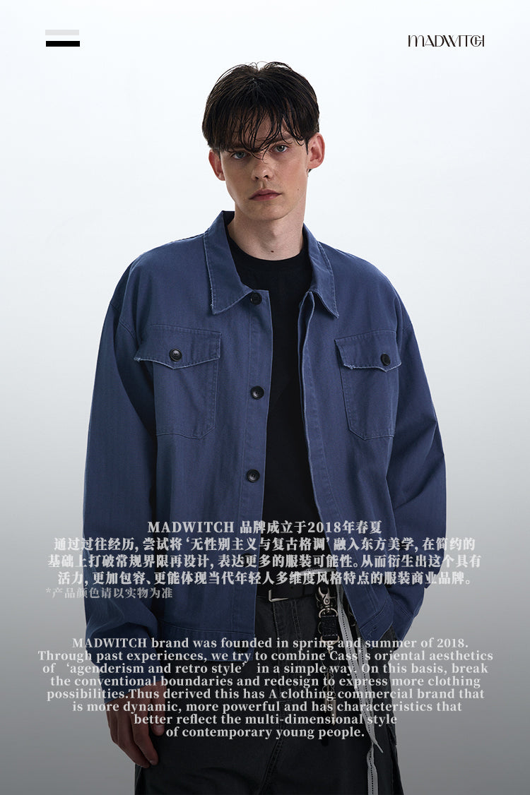 MADWITCH VINTAGE SHIRT STYLE JACKET #CW1179