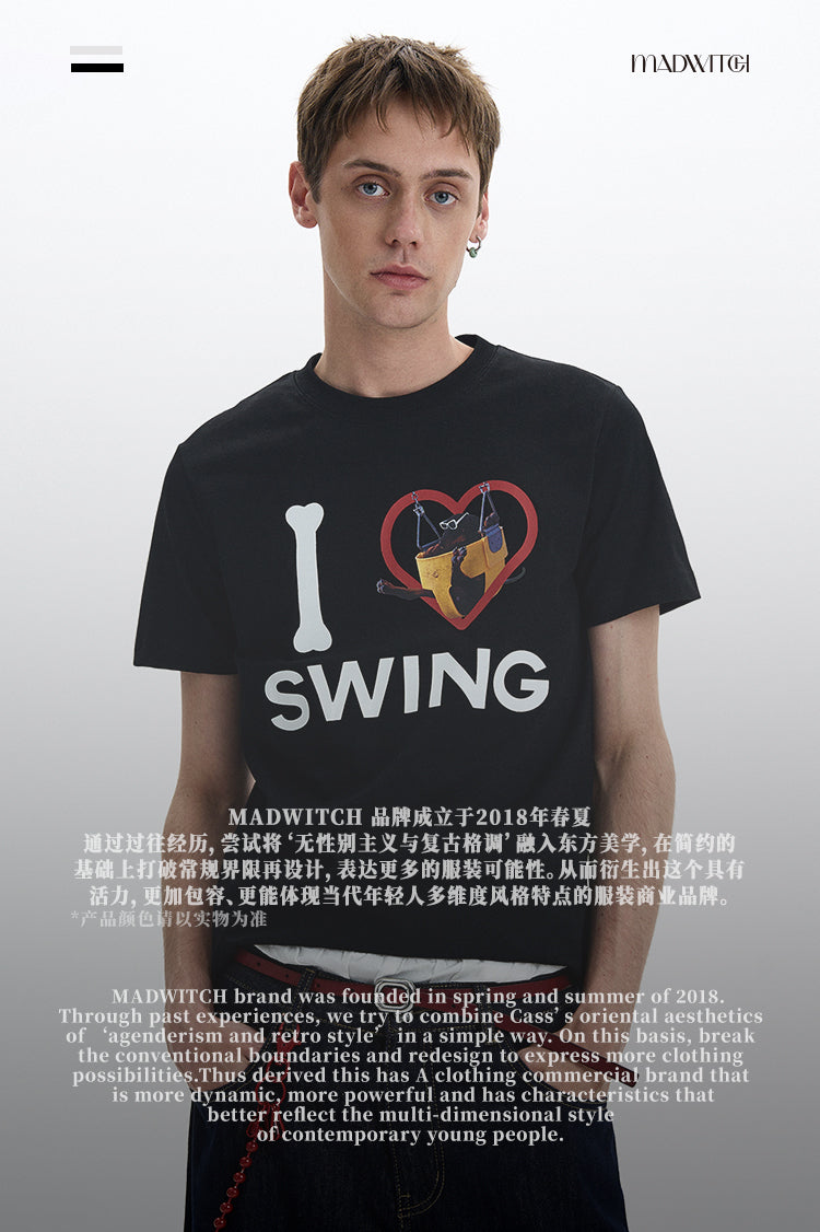 MADWITCH FUN GRAPHIC TEE #27346