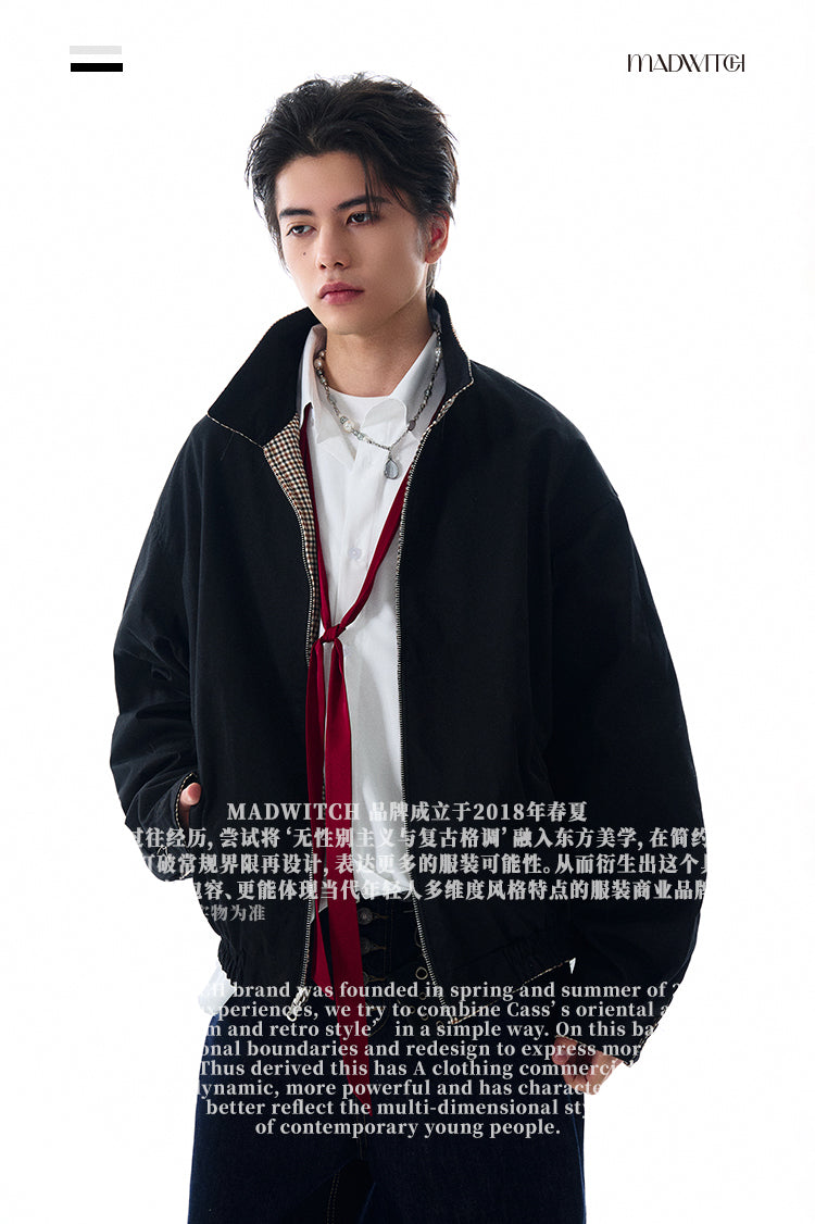 MADWITCH REVERSIBLE CASUAL JACKET #W195