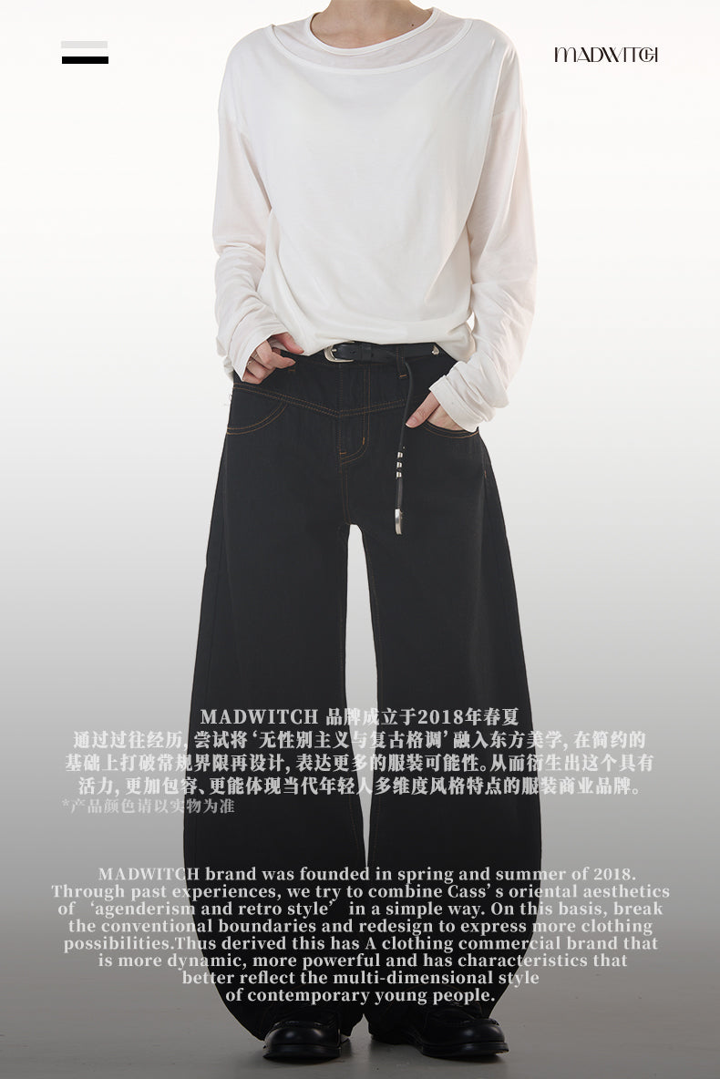 MADWITCH WIDE LEG JEANS #CK9621