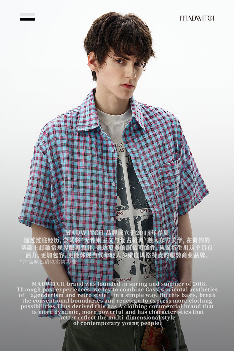 MADWITCH OVERSIZED CASUAL SHIRT #CR259