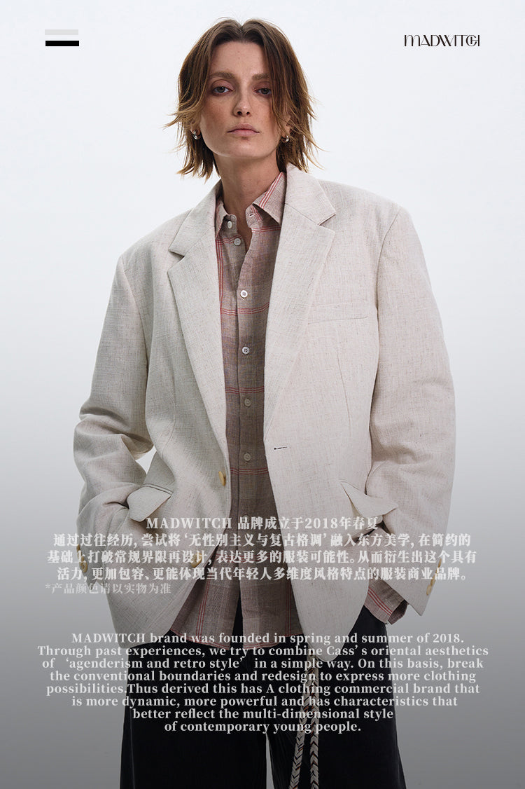 MADWITCH ATMOSPHERIC STYLE BLAZER #2831