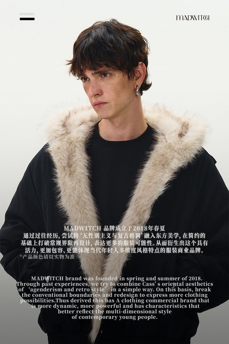 MADWITCH FLEECE-LINED JACKET #BM243