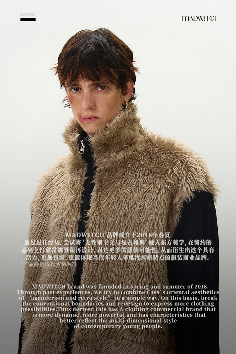 MADWITCH HEAVYWEIGHT KNIT COTTON JACKET #C178