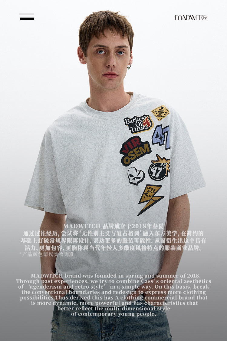 MADWITCH STREETWEAR CASUAL TEE #8769