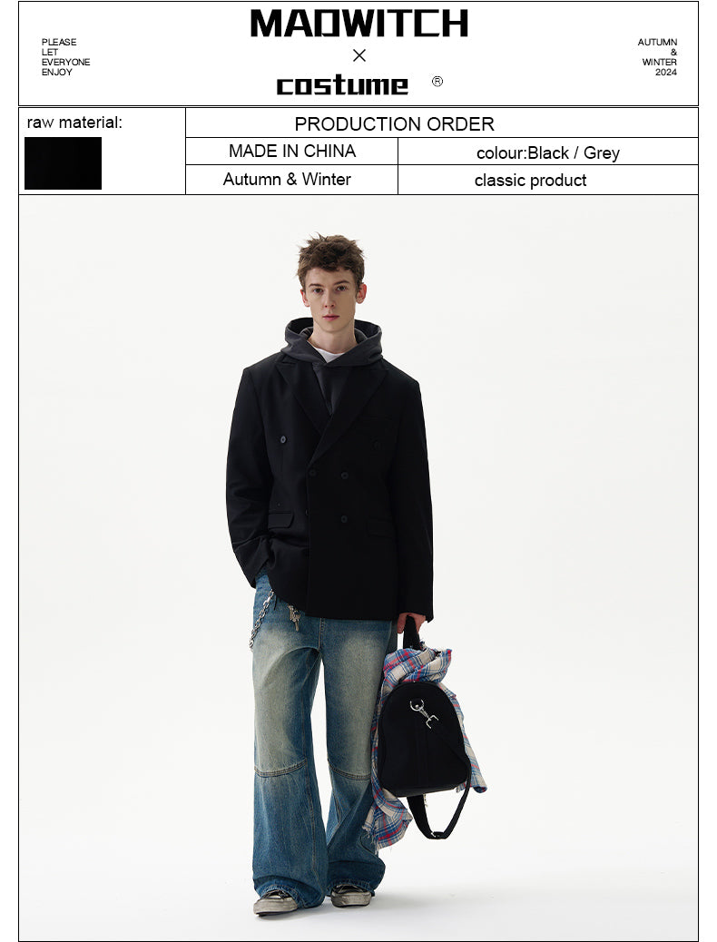 MADWITCH CASUAL SUIT JACKET #NR9982