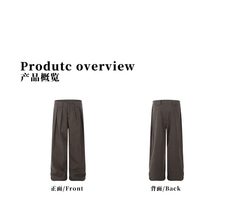 MADWITCH DRAPEY VERSATILE CASUAL PANTS #C851