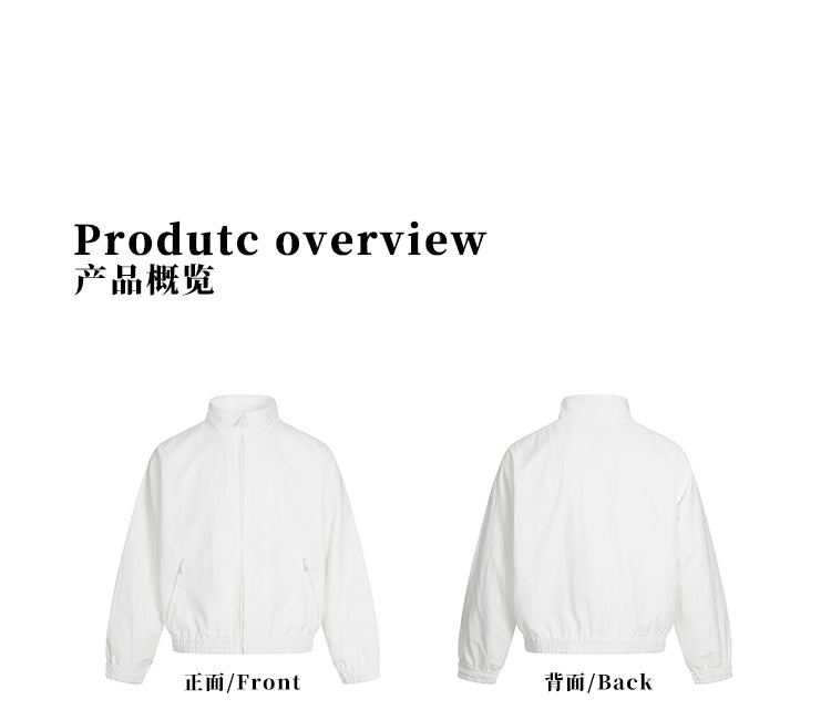 MADWITCH UNISEX ELEVATED STAND COLLAR JACKET #0254