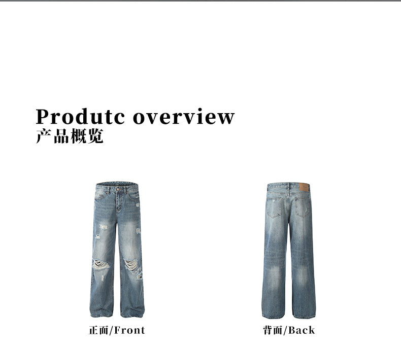 MADWITCH URBAN STRAIGHT JEANS #FX027