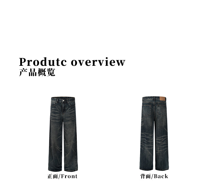 MADWITCH LOOSE VINTAGE JEANS #FX056