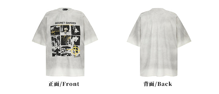 MADWITCH URBAN PRINTED TSHIRT #22640C25