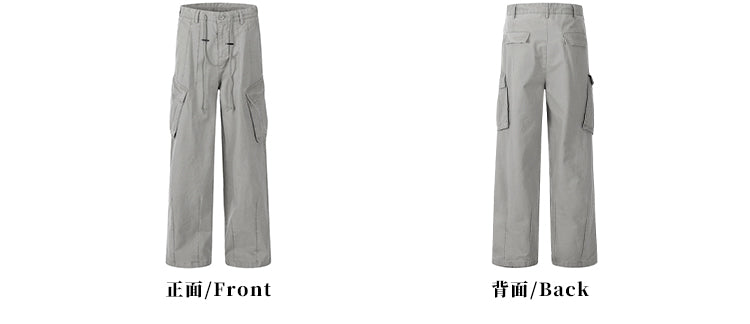 MADWITCH MULTI-POCKET CARGO PANTS #CK6616