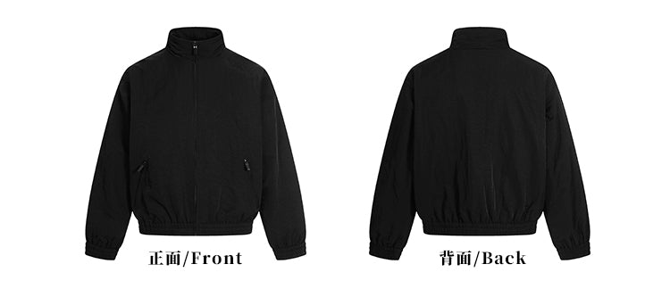 MADWITCH UNISEX ELEVATED STAND COLLAR JACKET #0254
