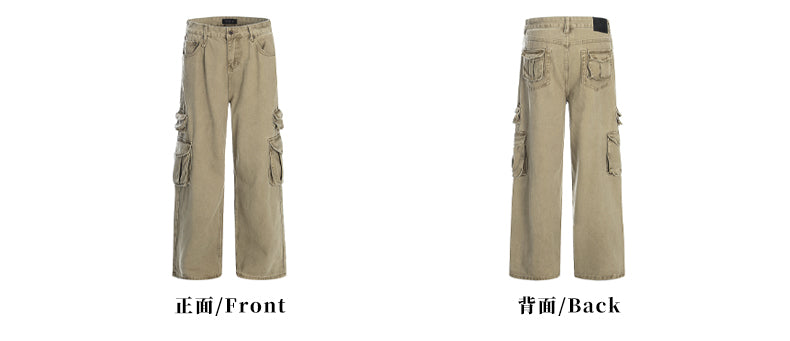 MADWITCH MULTI-POCKET CARGO PANTS #CK3397