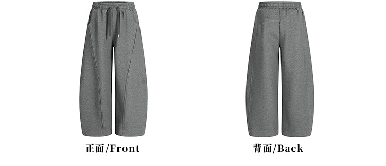 MADWITCH UNISEX DRAPEY STRUCTURED CASUAL PANTS #BNK171
