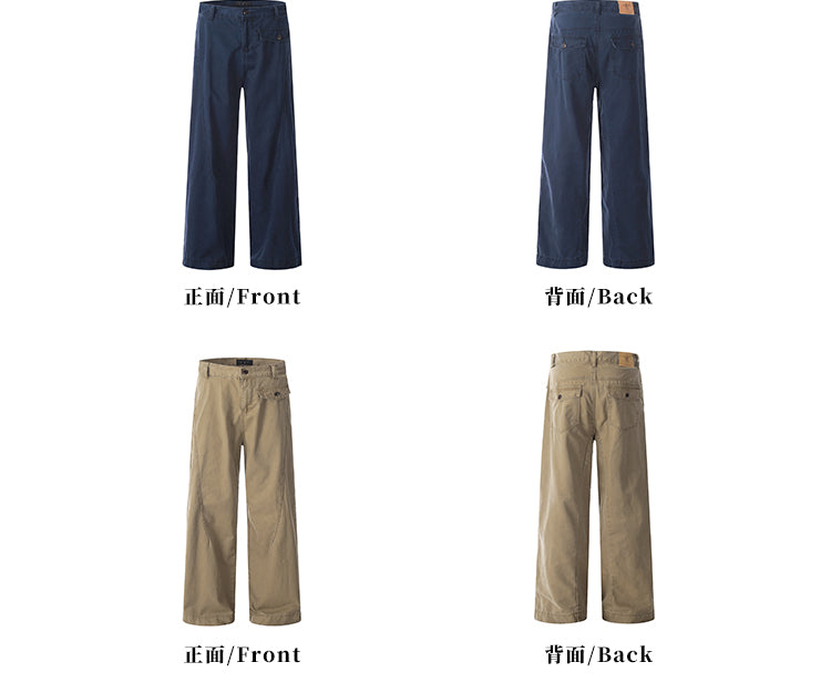 MADWITCH VINTAGE DRAPE RELAXED PANTS #CK3392