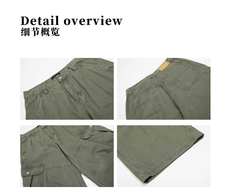 MADWITCH UTILITY RELAXED FIT PANTS #CK3557