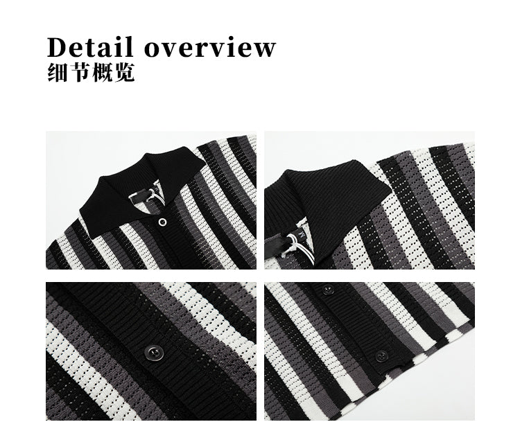 MADWITCH CROCHET KNIT TSHIRT #MFY222