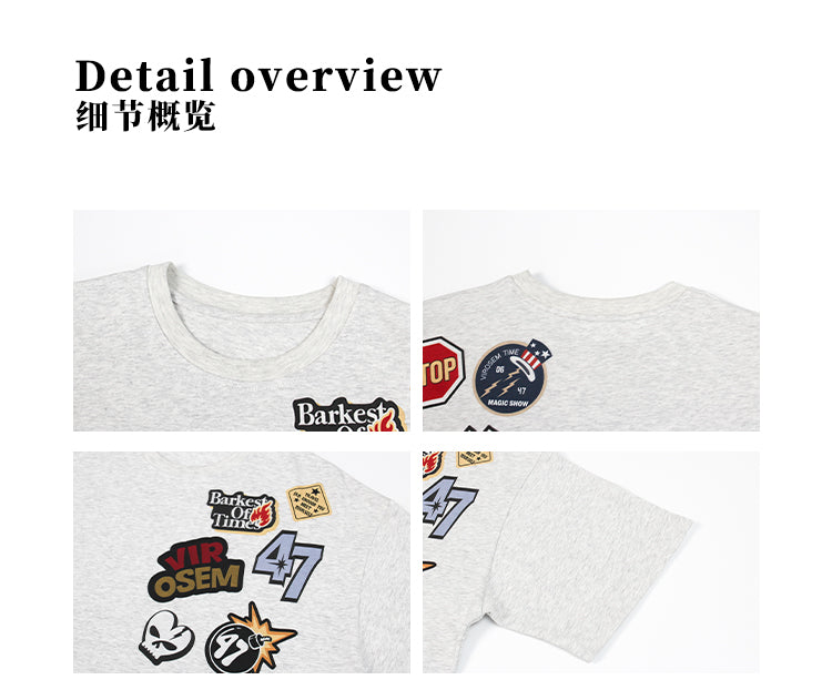 MADWITCH STREETWEAR CASUAL TEE #8769