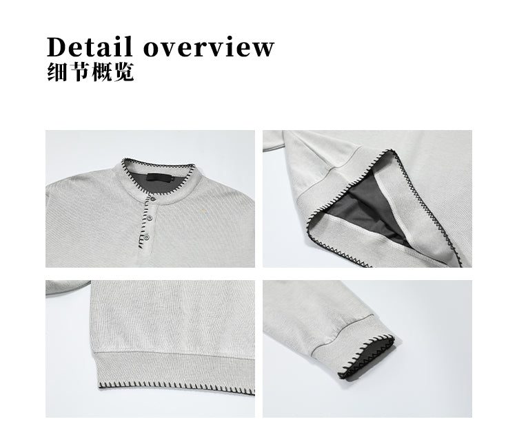MADWITCH UNISEX RELAXED FIT CASUAL LONG SLEEVE #C258Q25