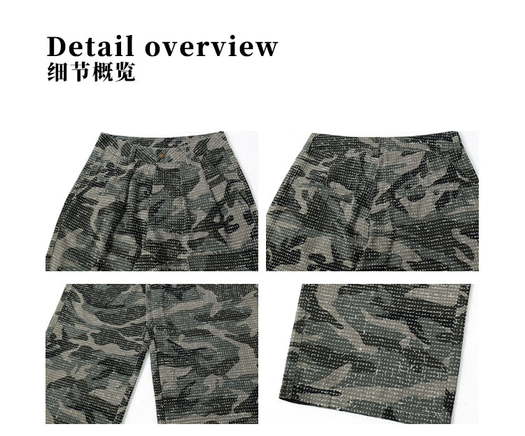 MADWITCH LOOSE FIT HIGH STREET CARGO PANTS #L382