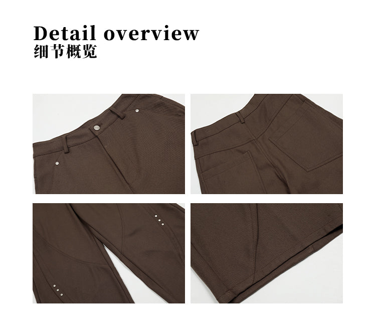 MADWITCH LOOSE FIT WIDE-LEG DENIM PANTS #C828