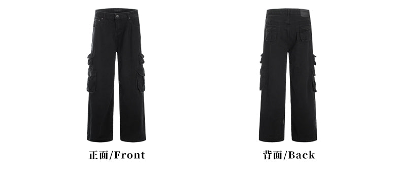 MADWITCH MULTI-POCKET CARGO PANTS #CK3397
