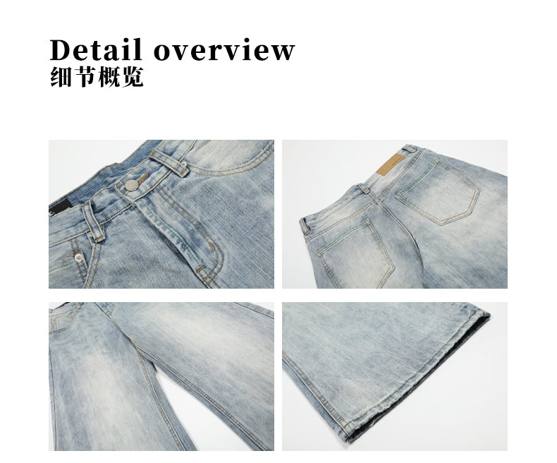 MADWITCH CLASSIC WIDE LEG DENIM #G6669-1
