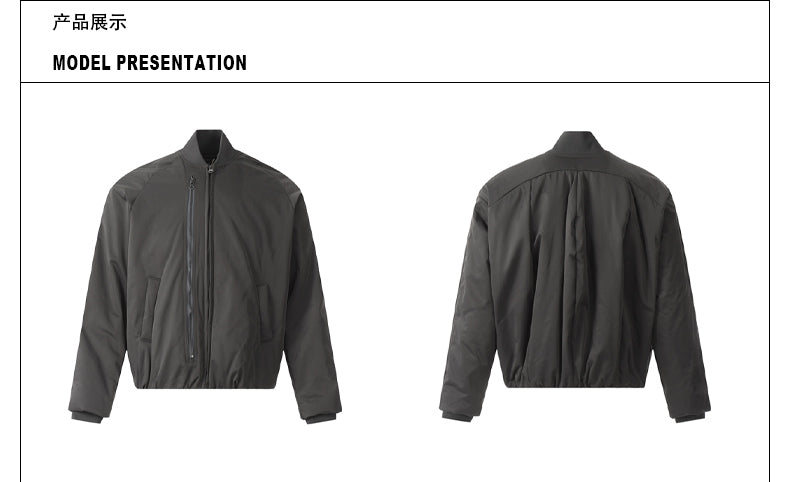 MADWITCH MINIMALIST QUILTED JACKET #DC0145