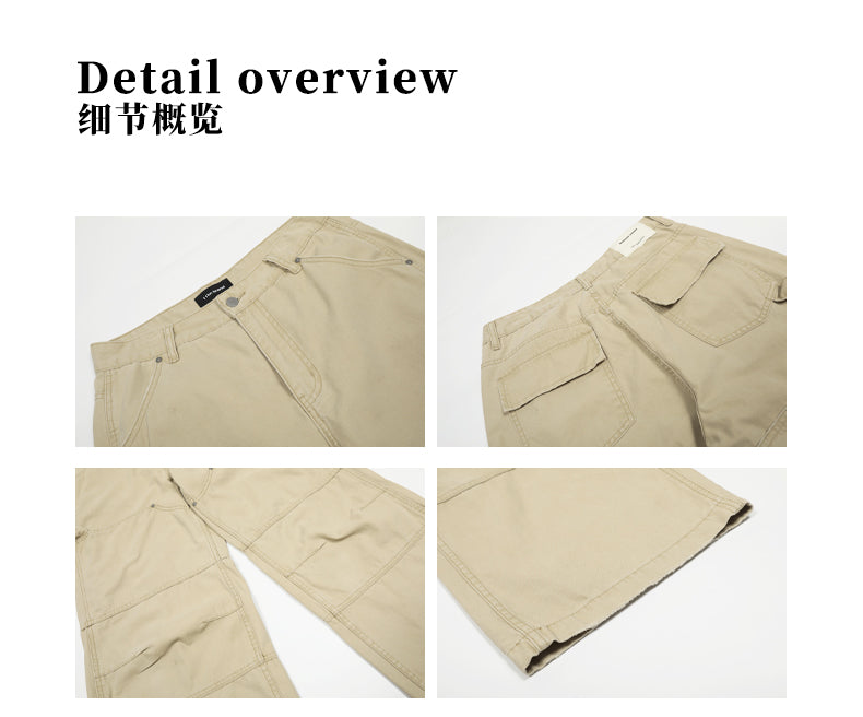 MADWITCH PATCHWORK LUMBERJACK PANTS #HK3552