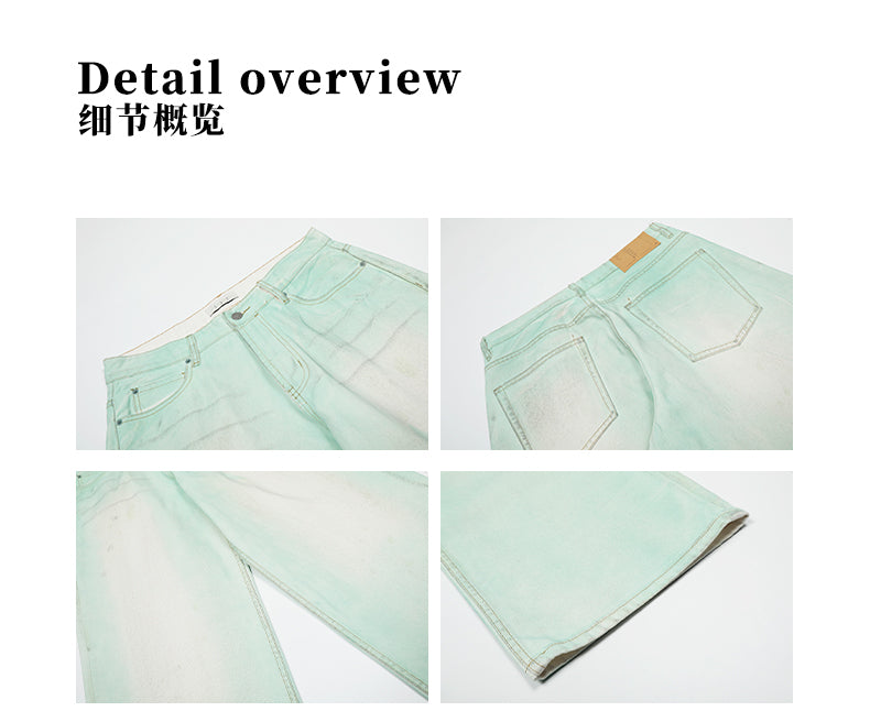 MADWITCH WASHED GRADIENT JEANS #CK9582