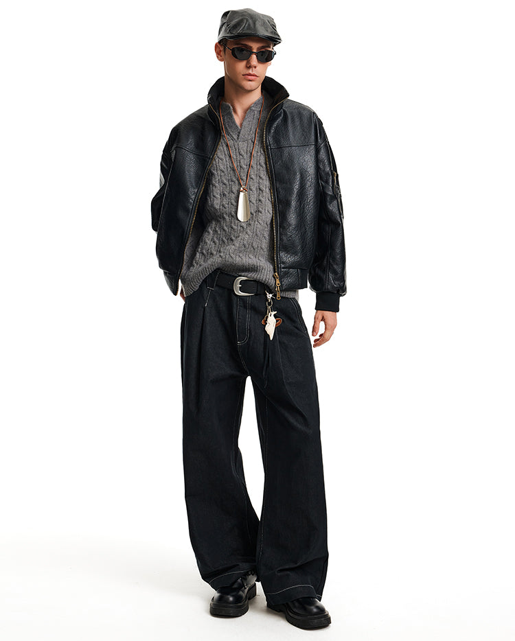 MADWITCH PATINA BOMBER COAT #256093