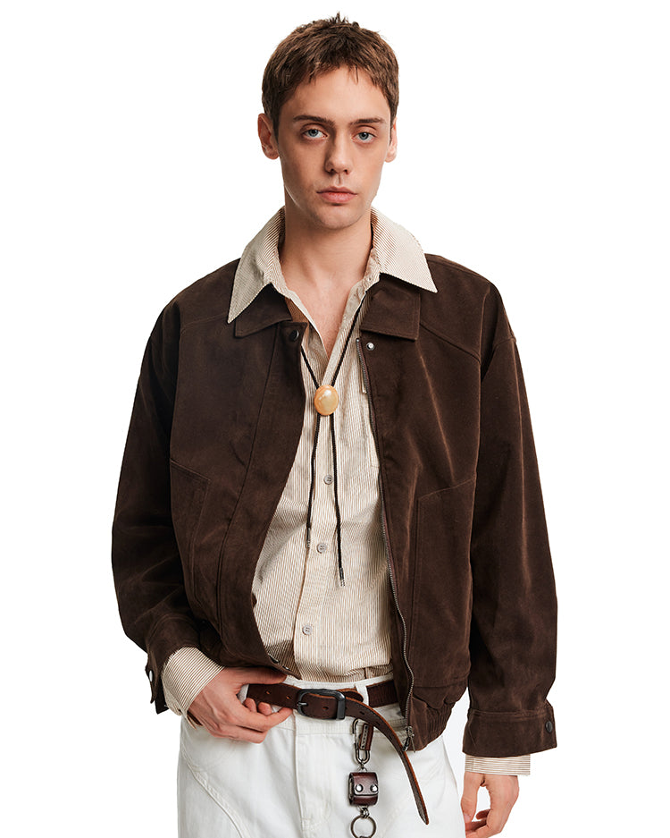 MADWITCH SUEDE TWIN COAT #NZ101