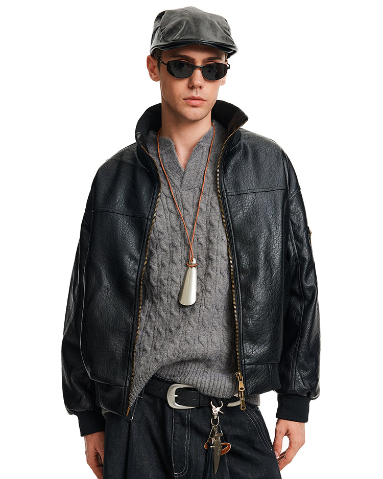 MADWITCH PATINA BOMBER COAT #256093