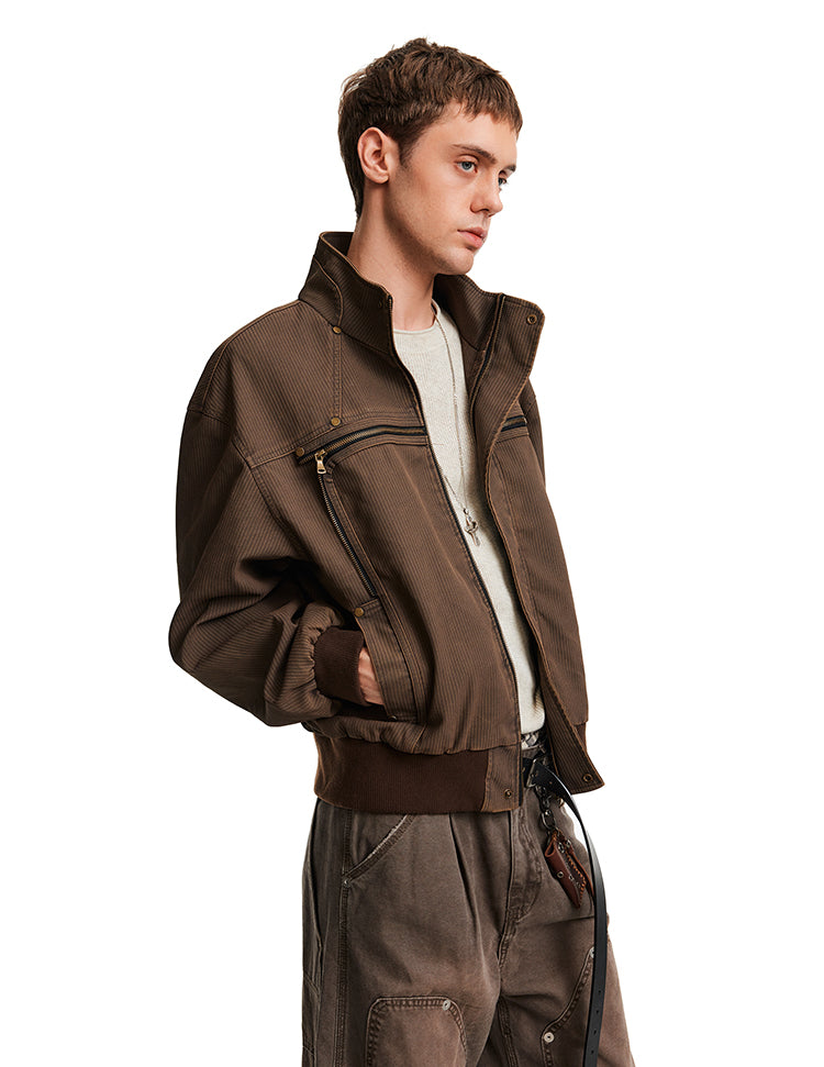 MADWITCH ZIP STRIPE JACKET #251502