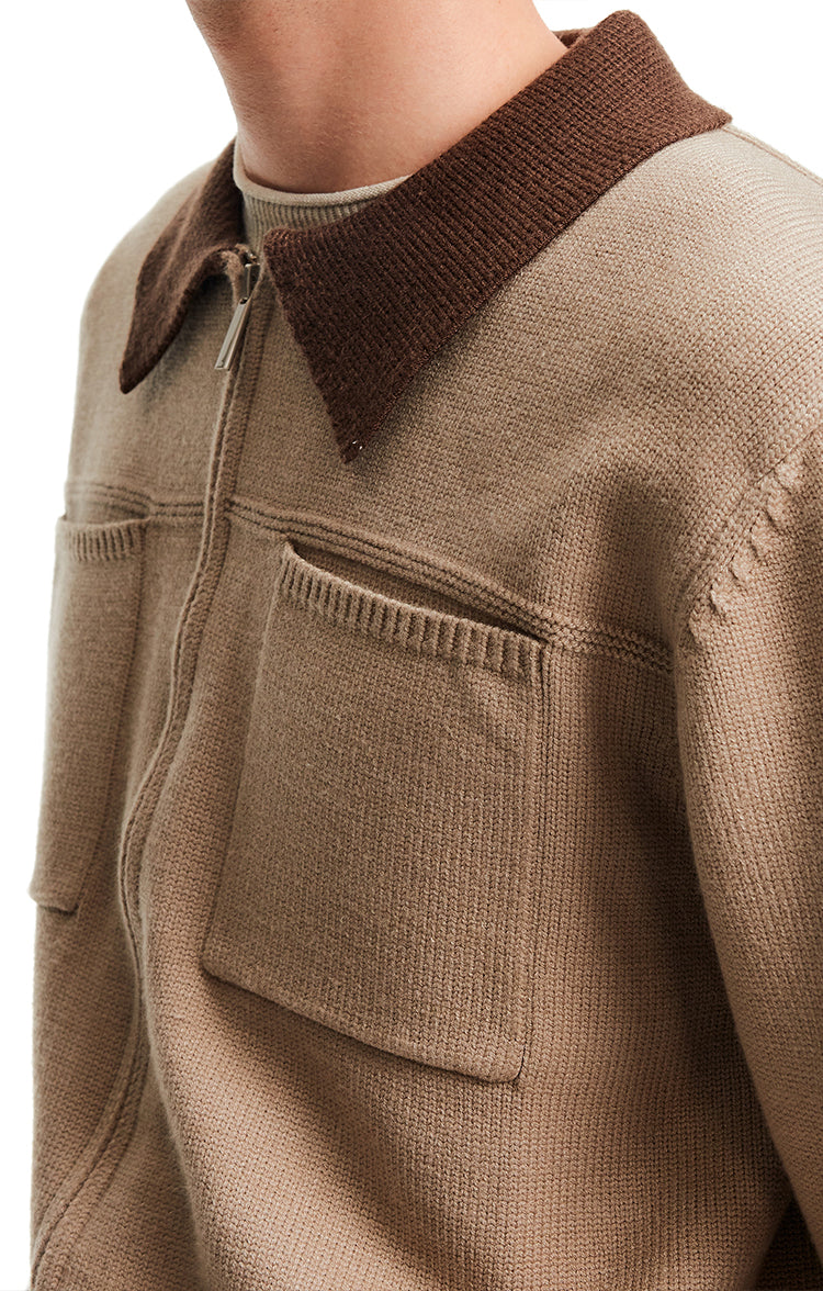 MADWITCH UTILITY HENLEY KNIT #250192