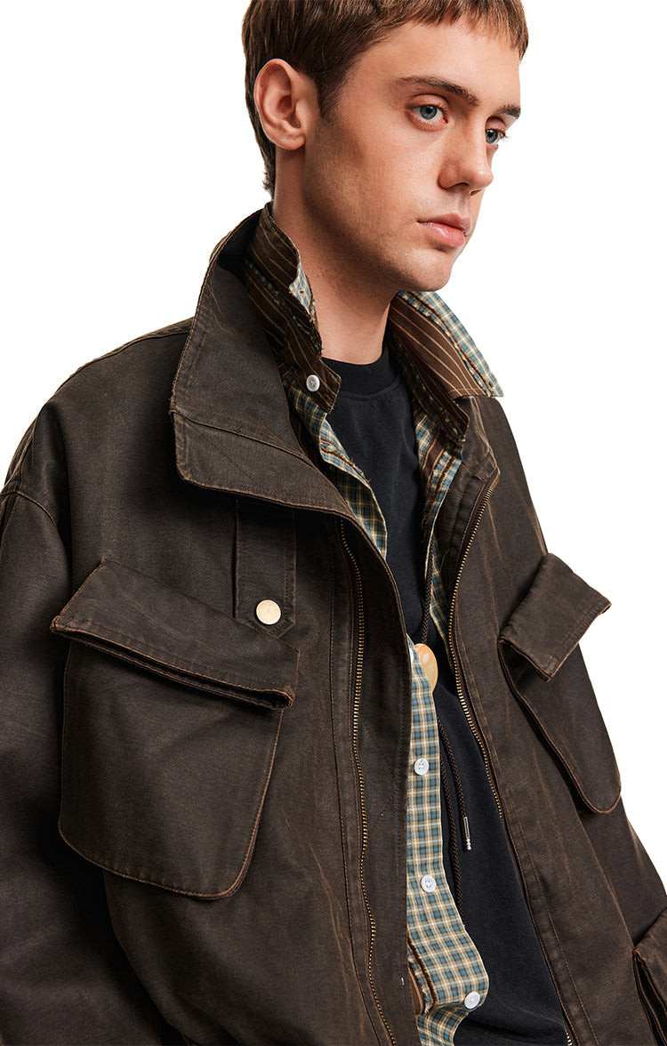 MADWITCH UTILITY LONG JACKET #AW25146