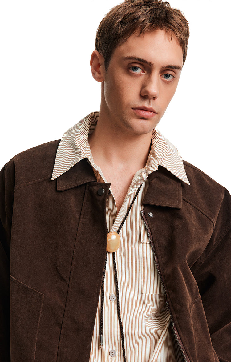MADWITCH SUEDE TWIN COAT #NZ101