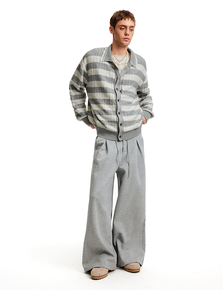 MADWITCH STRIPE LAZY CARDIGAN #68966