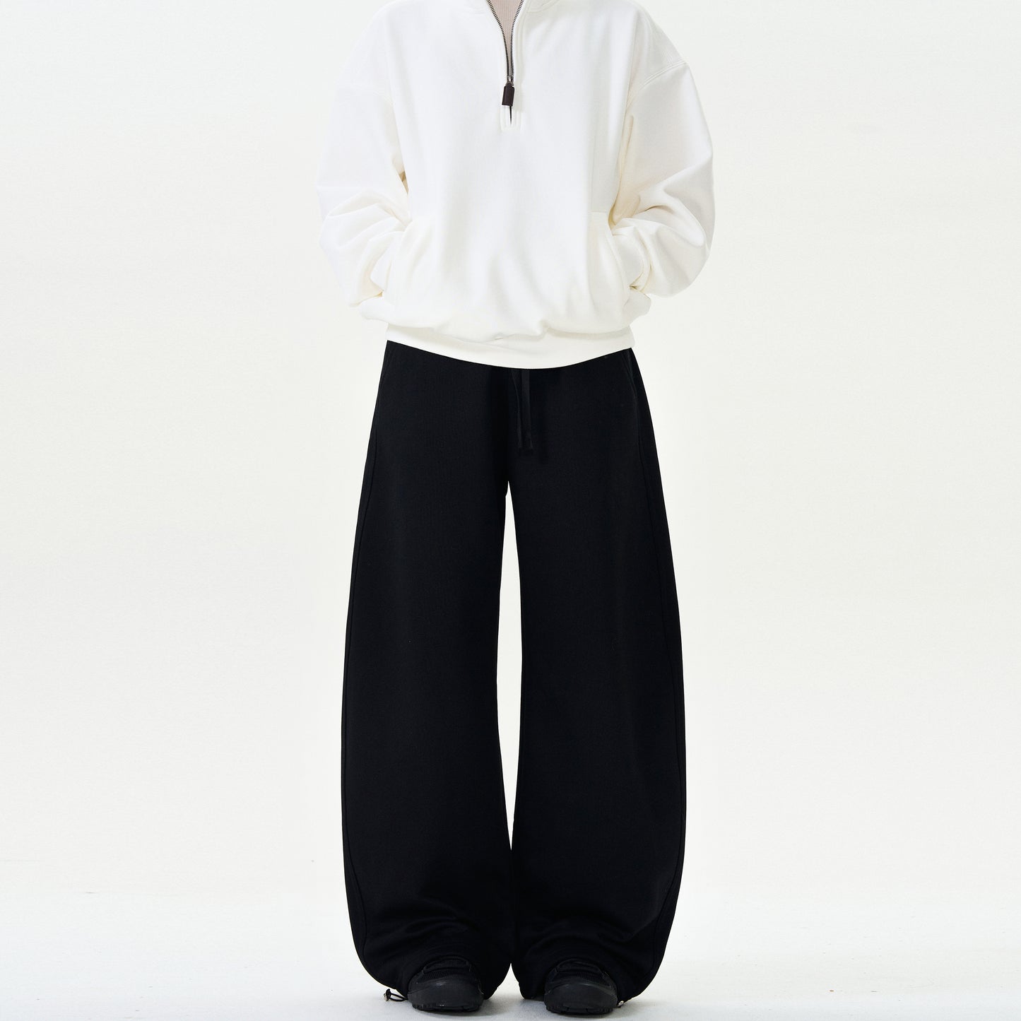 MADWITCH FLEECE-LINED CASUAL PANTS #C836