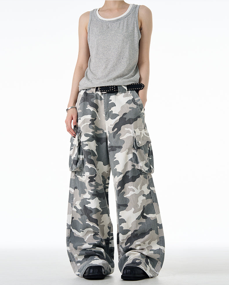 MADWITCH CAMO CARGO PANTS #G6677