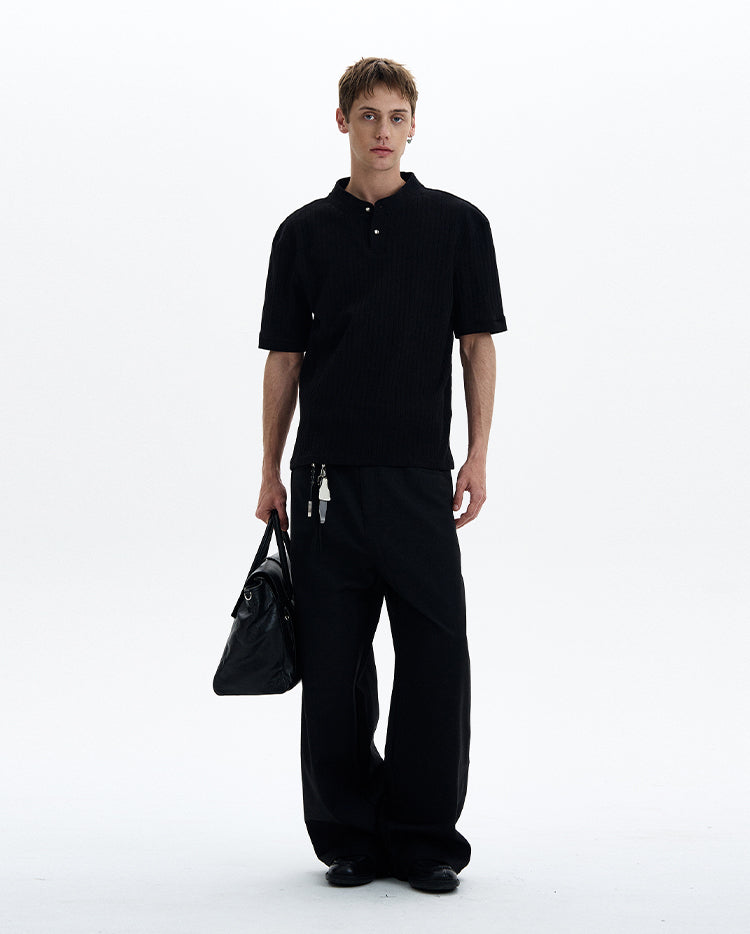 MADWITCH HENLEY NECK SHORT SLEEVE #G1343
