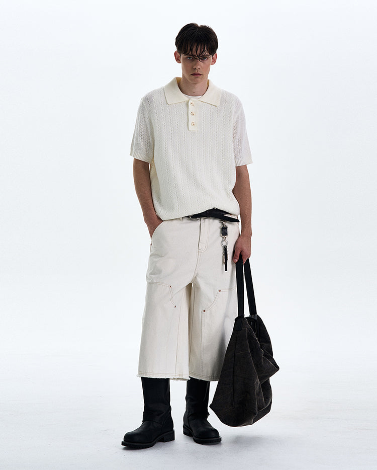 MADWITCH KNITTED SHORT SLEEVES #BN81