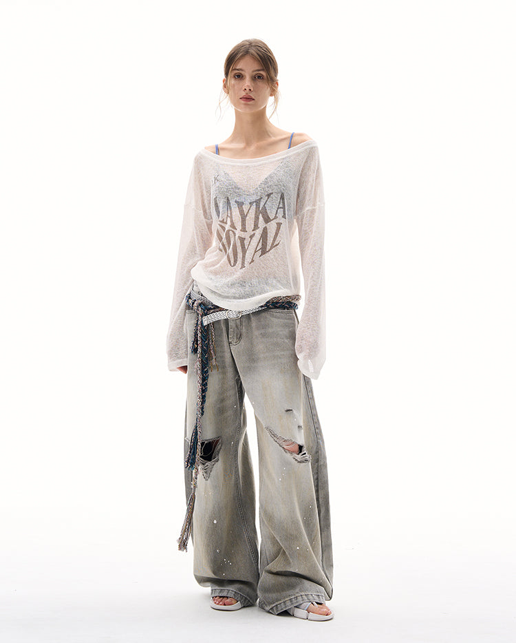 MADWITCH SHEER INSTA-WORTHY TOPS #TX295