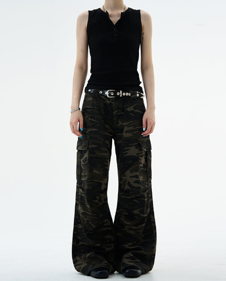 MADWITCH VINTAGE CAMO WORKWEAR #A595