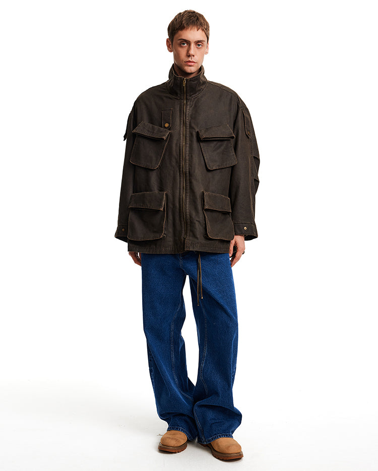 MADWITCH UTILITY LONG JACKET #AW25146