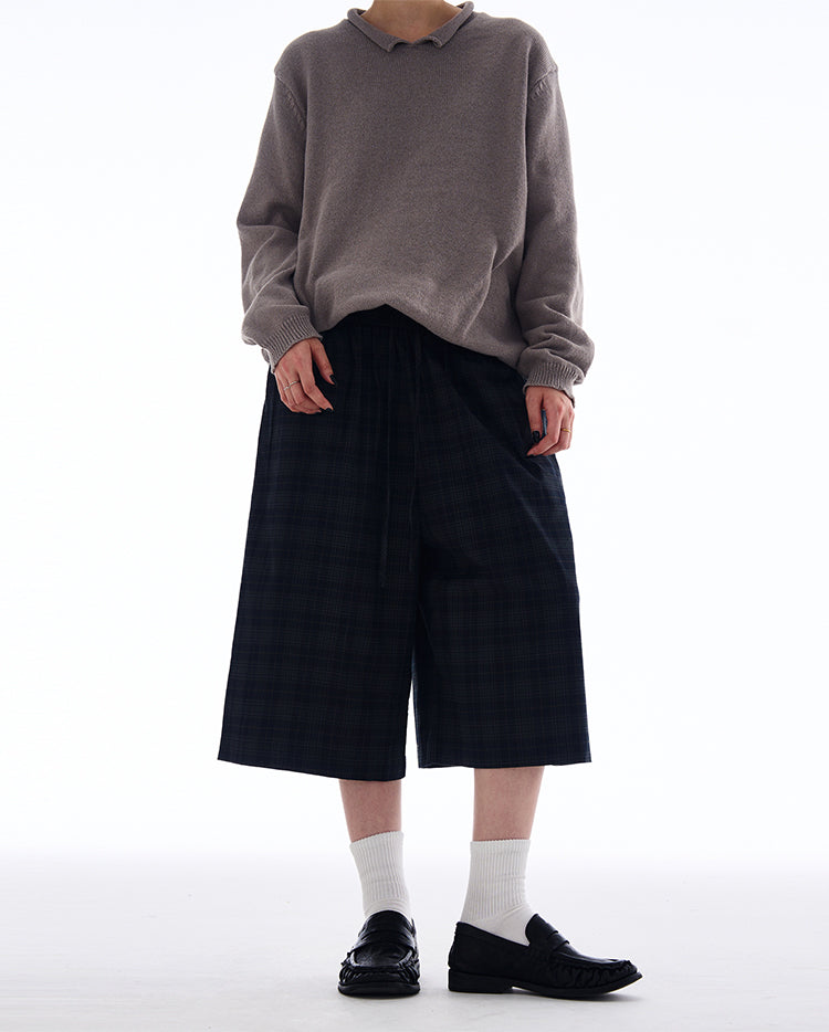 MADWITCH NEUTRAL VINTAGE CROPPED PANTS #L486