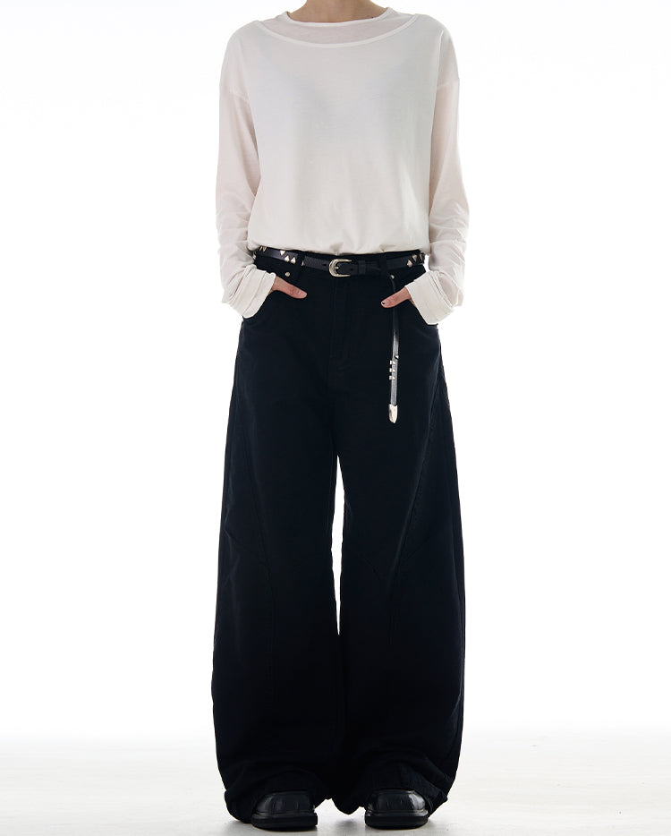MADWITCH INVERTED DESIGN CARGO PANTS #AB1024