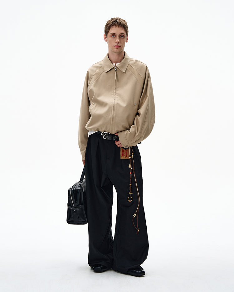 MADWITCH UNISEX CROPPED UTILITY JACKET #M1002