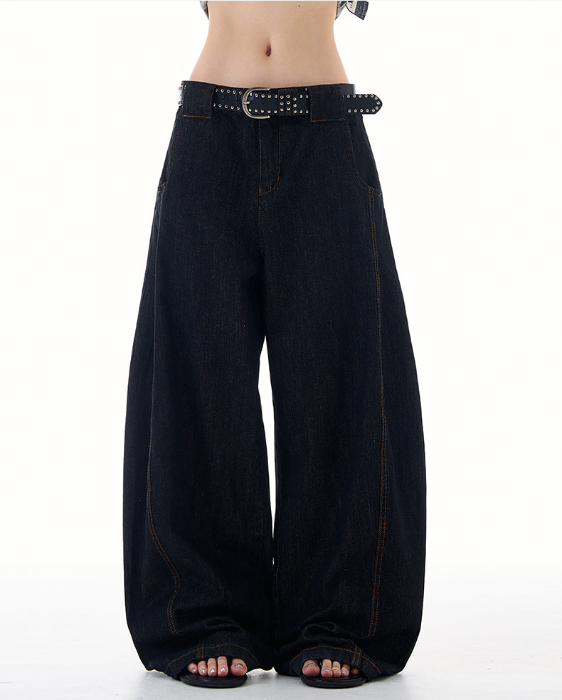 MADWITCH RELAXED FIT CLEAN DENIM PANTS #G6480